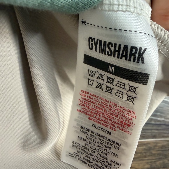 Gymshark Beige Long Sleeve Crop Top - Picture 7 of 11